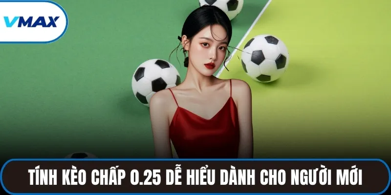 Tính kèo chấp 0.25 dễ hiểu dành cho người mới